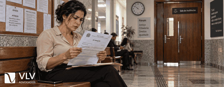 Posso ir a uma audiência sem advogado? Regras e riscos 1 imagem representando ir a uma audiência sem advogado