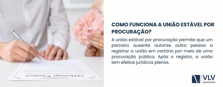 União estável por procuração: quando é possÃvel fazer? 2 Funciona com autorização formal para representação no cartório.