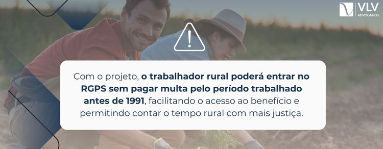 A proposta aprovada na Comissão reconhece que, antes de 1991, a adesão ao Regime Geral de Previdência Social era opcional para trabalhadores rurais