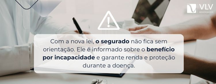 Nova lei amplia orientação sobre benefício por incapacidade e reforça acesso do segurado ao INSS 2 O debate sobre o benefício por incapacidade ganhou força porque, para muitos trabalhadores, ele é a única forma de garantir renda durante o afastamento por doença ou acidente.