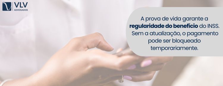 Como evitar ter o benefício INSS bloqueado e garantir seus pagamento 2 A prova de vida evita o bloqueio do benefício do INSS.
