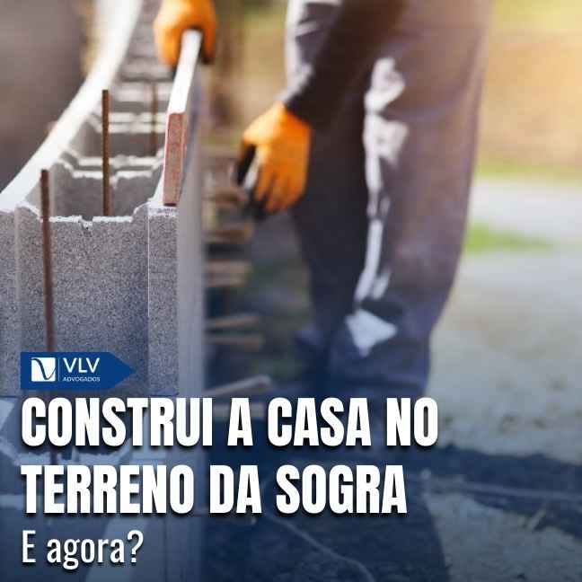 Blog 16 De acordo com o Código Civil, vale o princípio da acessão, que diz que tudo o que é construído em um terreno passa a integrar esse terreno.