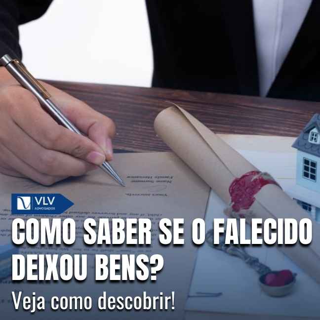 Com CPF e certidão de óbito é possível consultar se há bens.