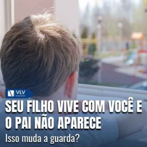 É possível pedir para tirar a guarda compartilhada quando a ausência do pai se torna permanente e prejudica o bem-estar da criança.