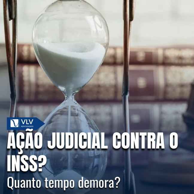 Uma ação judicial contra o INSS costuma durar, em média, entre 1 e 3 anos