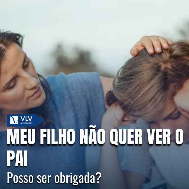 Não. Você não é obrigada a forçar seu filho a visitar o pai quando ele se recusa.