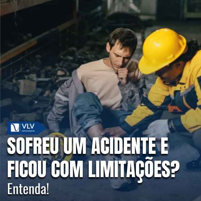 Quando o acidente gera limitações, a lei prevê amparo ao segurado.