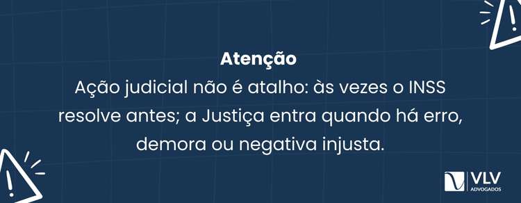 Quanto tempo demora uma ação judicial contra o INSS? 2 A ação judicial não é, necessariamente, mais rápida que o pedido administrativo.