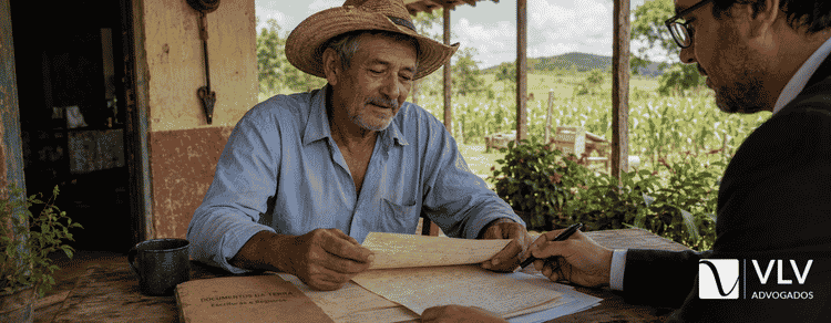 idoso representando aposentadoria por idade rural.