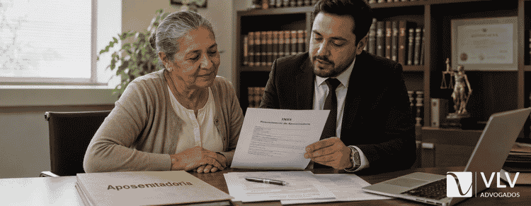 Aposentadoria por idade 2026: requisitos, valor e como pedir 1 imagem representando aposentadoria por idade