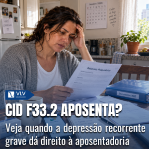 CID F33.2 aposenta?