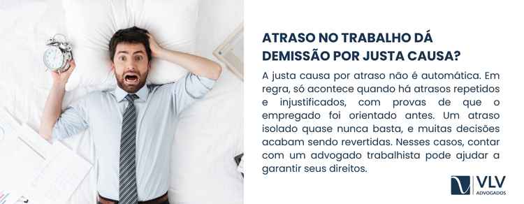 Pode, mas não automaticamente. A justa causa exige descuido repetido e injustificado.