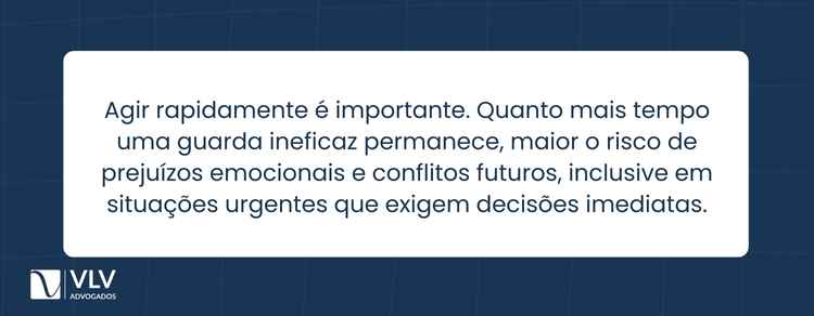 Como tirar a guarda compartilhada quando o pai é ausente? 2 Você deve dar entrada no pedido por meio de uma ação judicial de modificação de guarda, proposta na Vara de Família