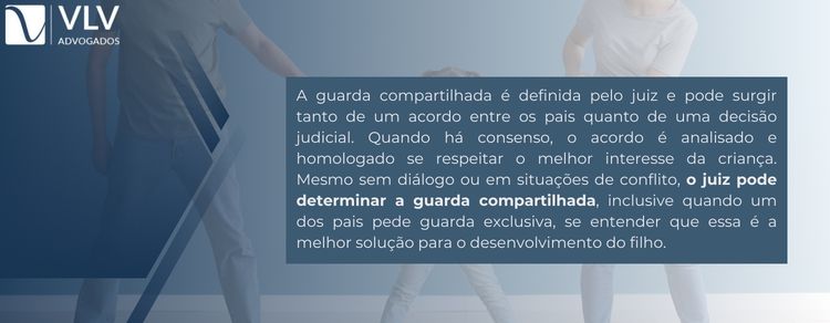 Entenda como funciona a guarda compartilhada! 2 imagem explicando sobre quem decide sobre a guarda compartilhada