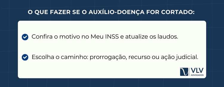 Auxílio-doença cessado? Saiba como agir! 2 Quando o auxílio-doença é cessado e você ainda está incapaz para o trabalho, é possível recorrer.