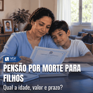 Imagem representando pensão por morte para filhos