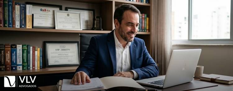 imagem de um advogado para divórcio online
