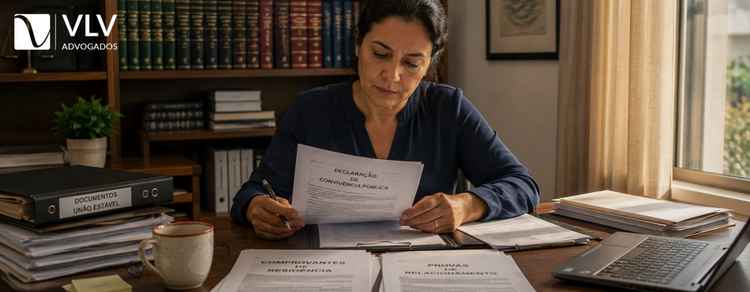 Como reconhecer a união estável judicialmente? Guia atualizado 2026 1 imagem representando união estável judicial