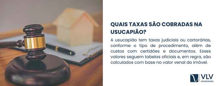 Qual o valor de um processo de usucapião? 2 A usucapião envolve tanto taxas judiciais quanto taxas cartorárias, dependendo da modalidade escolhida.