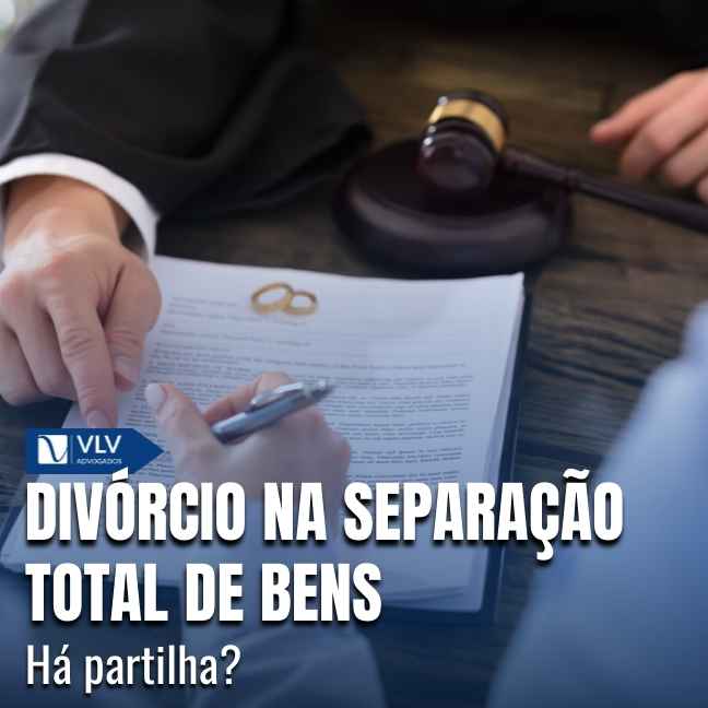Blog 16 O regime de separação total de bens é aquele em que não existe comunicação patrimonial entre os cônjuges.