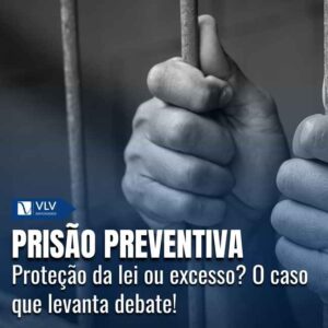 Prisão preventiva não é pena, é medida cautelar.
