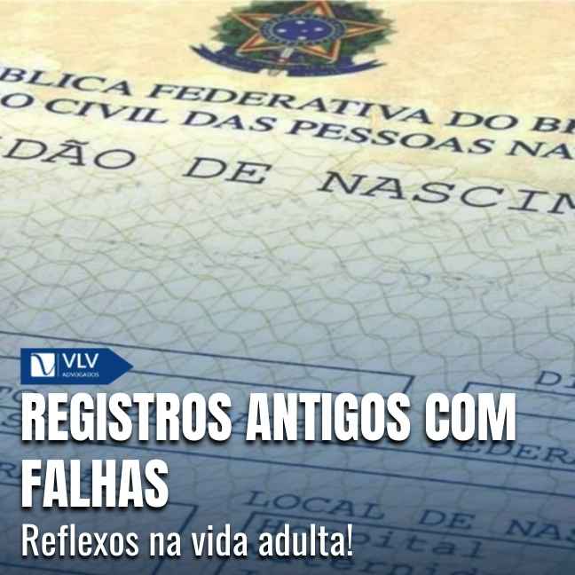 Um registro civil incorreto pode afetar diretamente o exercício da cidadania.