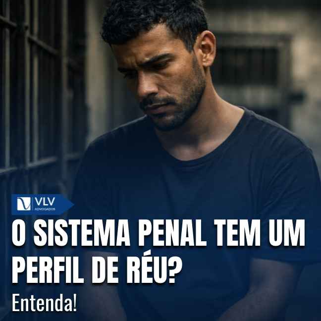 Os acusados no sistema penal brasileiro são, em sua maioria, homens jovens, provenientes de contextos de vulnerabilidade social. 