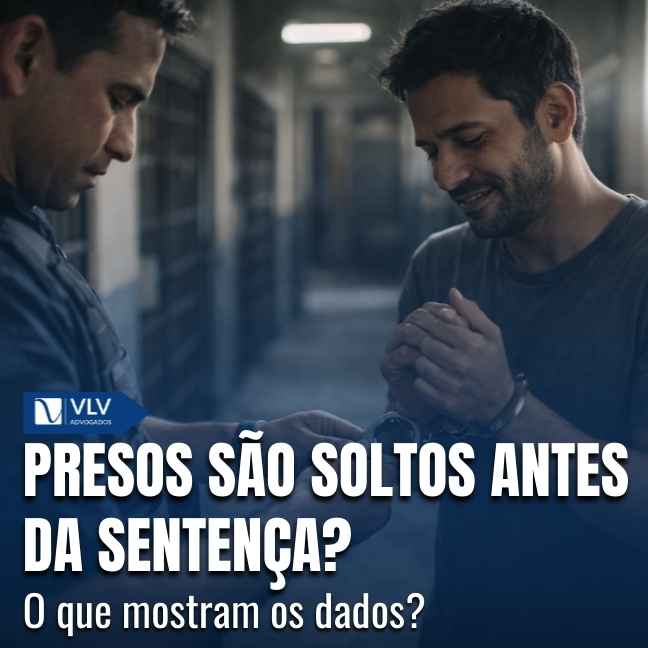 Presos serem soltos antes da sentença significa que a pessoa deixa de ficar presa enquanto o processo ainda não terminou e passa a responder em liberdade, com ou sem condições impostas pelo juiz. 