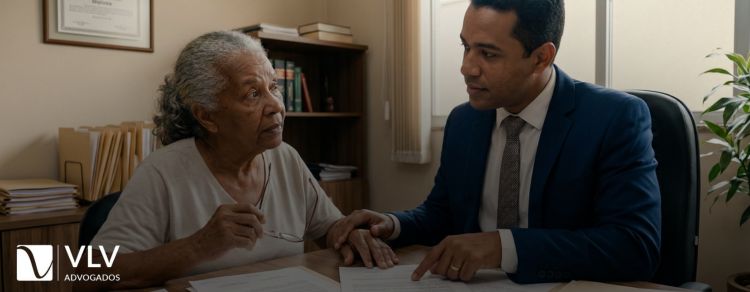 imagem representando ajuda de um advogado