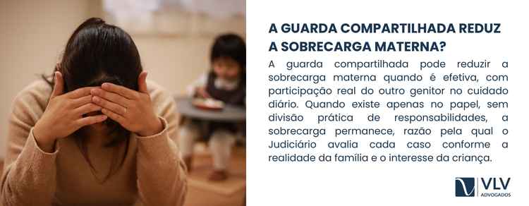 Divórcio e sobrecarga materna: guarda e pensão! 2 A guarda compartilhada divide responsabilidades e decisões sobre os filhos entre os genitores.