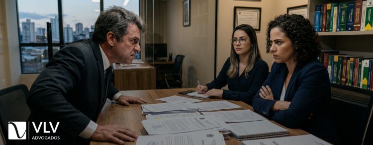 Saiba a diferença entre executado e exequente no processo! 1 imagem representando disputa entre executado e exequente