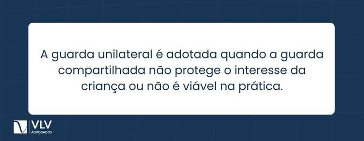 Guarda dos filhos após divórcio: o que dizem os dados? 2 A guarda unilateral ainda prevalece quando a guarda compartilhada não atende às necessidades da criança ou não é juridicamente viável.