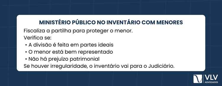 Entraves no inventário com herdeiros menores e incapazes 2 imagem explicando sobre o papel do Ministério Público no inventário com menores