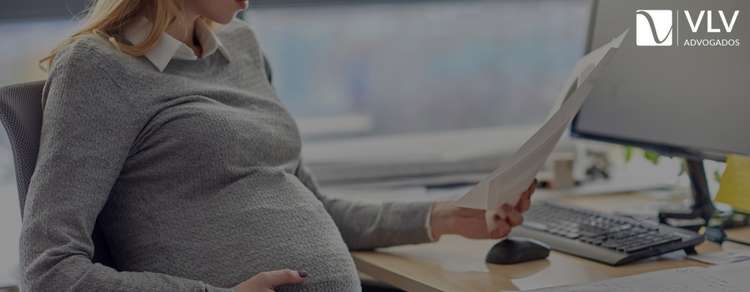 Proteção à gestante no ambiente de trabalho 1 Imagem representando gestante.