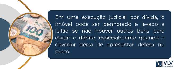Em quais situações posso perder meu imóvel? Veja os principais riscos 2 Você pode perder o imóvel se for condenado em um processo de execução judicial e não tiver outros bens suficientes para quitar a dívida.