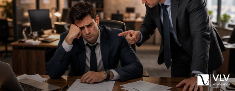 Pejotização: STF suspende ação e redefine debate trabalhista 1 dois homens em um escritório representando pejotização