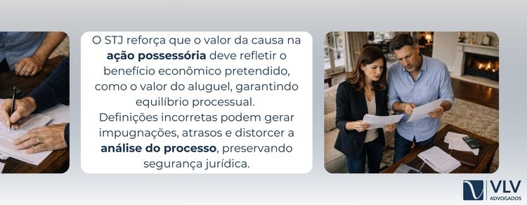 Valor errado pode prejudicar seu processo de ação possessória 2 Sim. Deve refletir o benefício econômico pretendido no processo.