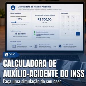 Calculadora de Auxílio-acidente: Valor Online Grátis 3 Calculadora de auxilio acidente 1