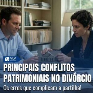 Família 16 Conflitos patrimoniais no divórcio envolvem disputas sobre bens, dívidas e patrimônio do casal, conforme o regime de bens.