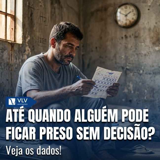 O tempo médio de permanência na prisão provisória gira em torno de 1 ano e 3 dias.