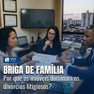 FamÃlia 18 Os imóveis lideram as disputas porque, na maioria das famÃlias, representam o bem de maior valor econômico do casal.