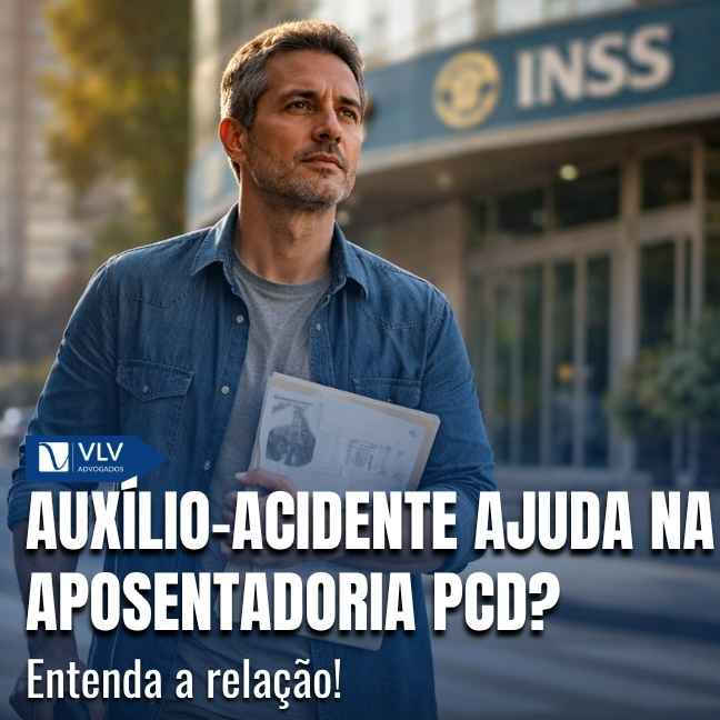 Sim, o auxílio-acidente pode ajudar na obtenção da aposentadoria PcD, pois indica a existência de uma sequela permanente, mas não garante o direito automaticamente.