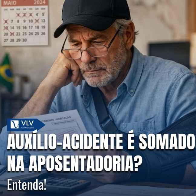 Sim, o valor é somado, mas não como um bônus pago à parte. Na prática, o valor que você recebe de auxílio-acidente é considerado pelo INSS como parte do seu salário de contribuição.