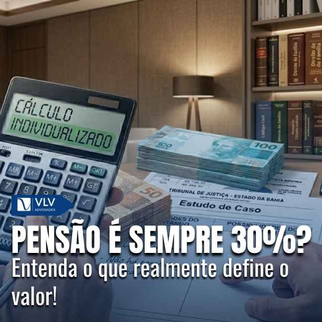 30% não é uma regra obrigatória para calcular o valor da pensão alimentícia no Brasil.