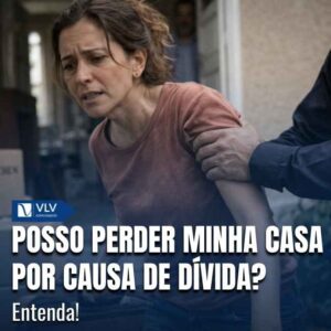 Sim, é possível perder a casa por causa de uma dívida, mas isso não acontece em qualquer situação