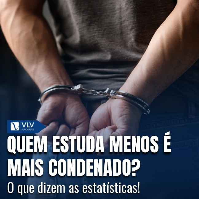 Criminal 14 Estudos acadêmicos e dados oficiais indicam que existe uma relação estatística entre escolaridade e condenação criminal no Brasil.