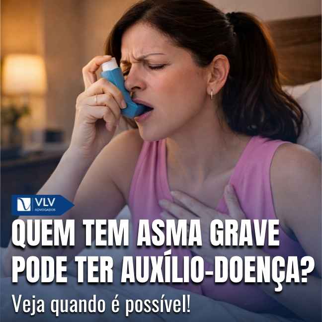 Blog 14 A asma grave é caracterizada quando a doença não está totalmente controlada e passa a limitar sua rotina, especialmente sua capacidade de trabalhar.