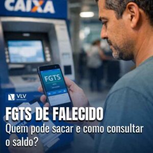 Como consultar e sacar o FGTS de falecido? 9 O saque do FGTS de falecido pode ser feito por dependentes habilitados no INSS ou por herdeiros legais, conforme prevê a legislação brasileira.