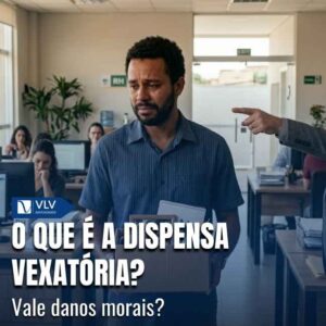 A dispensa vexatória ocorre quando a empresa demite o trabalhador de forma humilhante, ofensiva ou constrangedora.