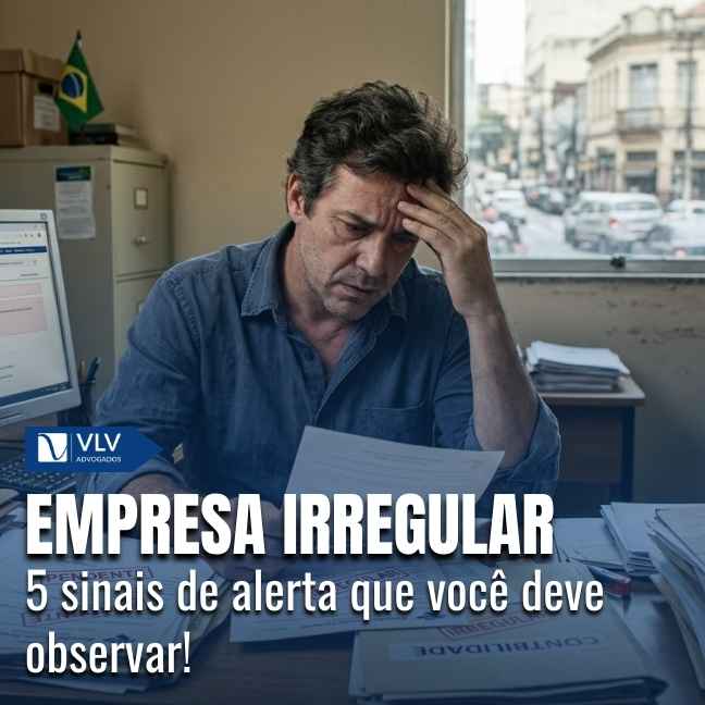 Empresas podem se tornar irregulares quando deixam de cumprir obrigações legais, especialmente nas áreas trabalhista, fiscal ou administrativa.